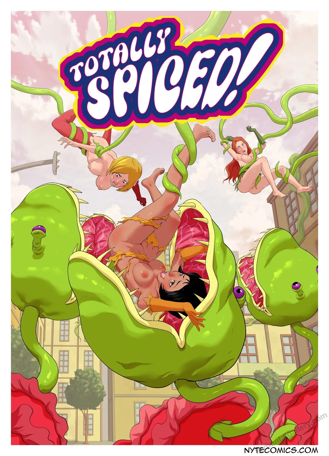 Totally Spiced! porno comics Cover