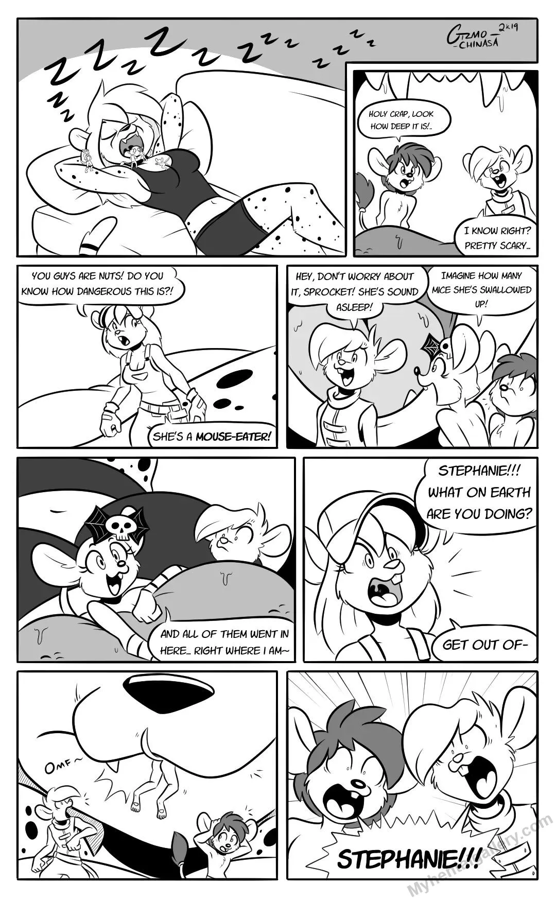 Sleep Eating porno comics Cover