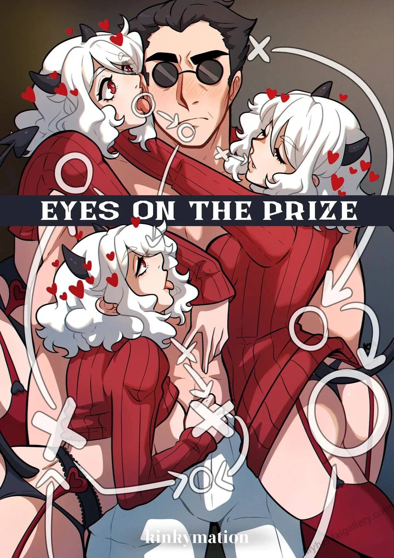 Eyes On The Prize porno comics Cover