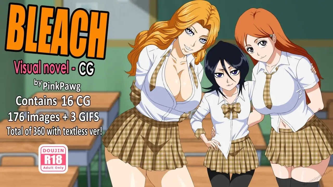 Bleach - Visual Novel porno comics Cover