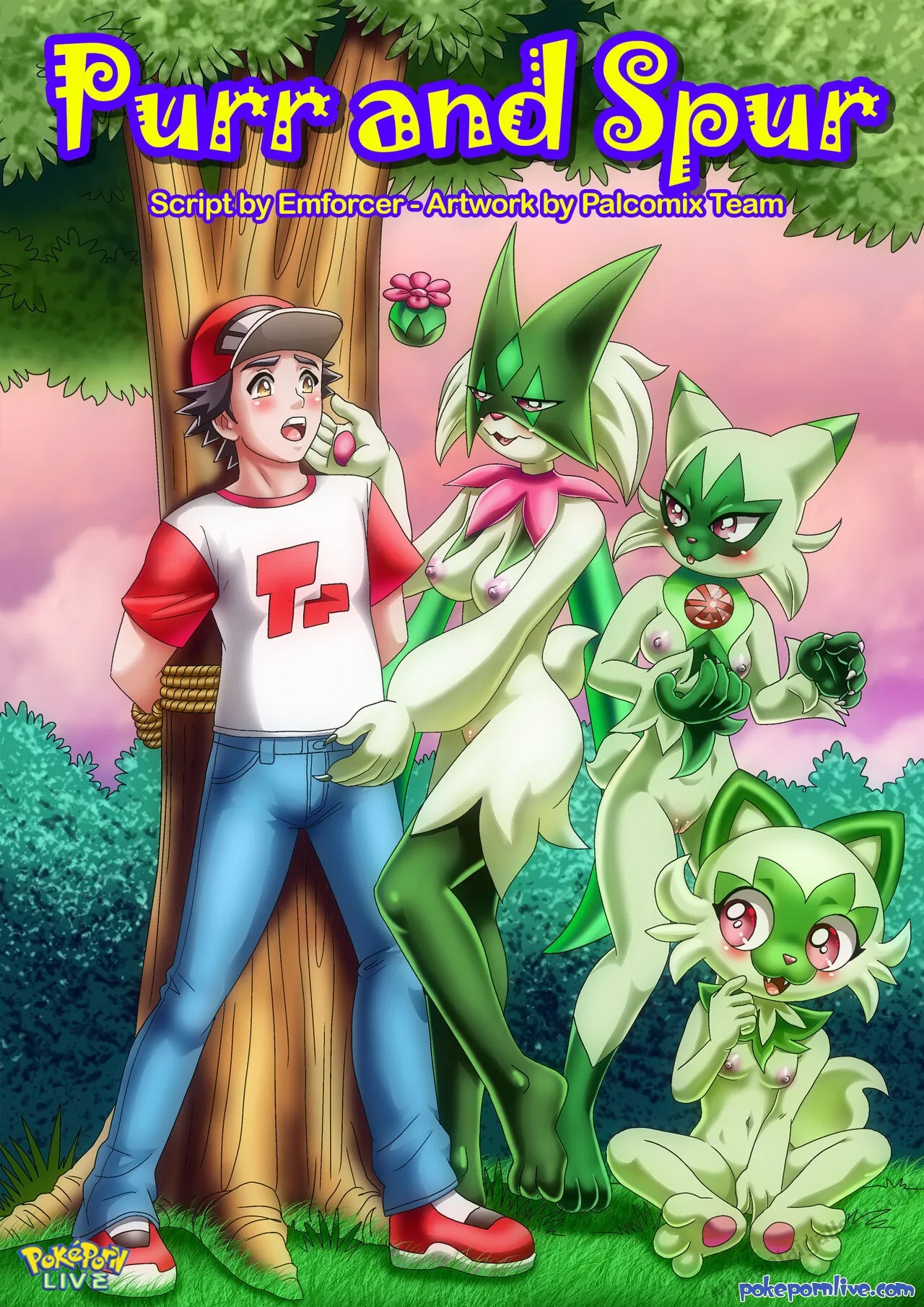 Purr And Spur porno comics Cover