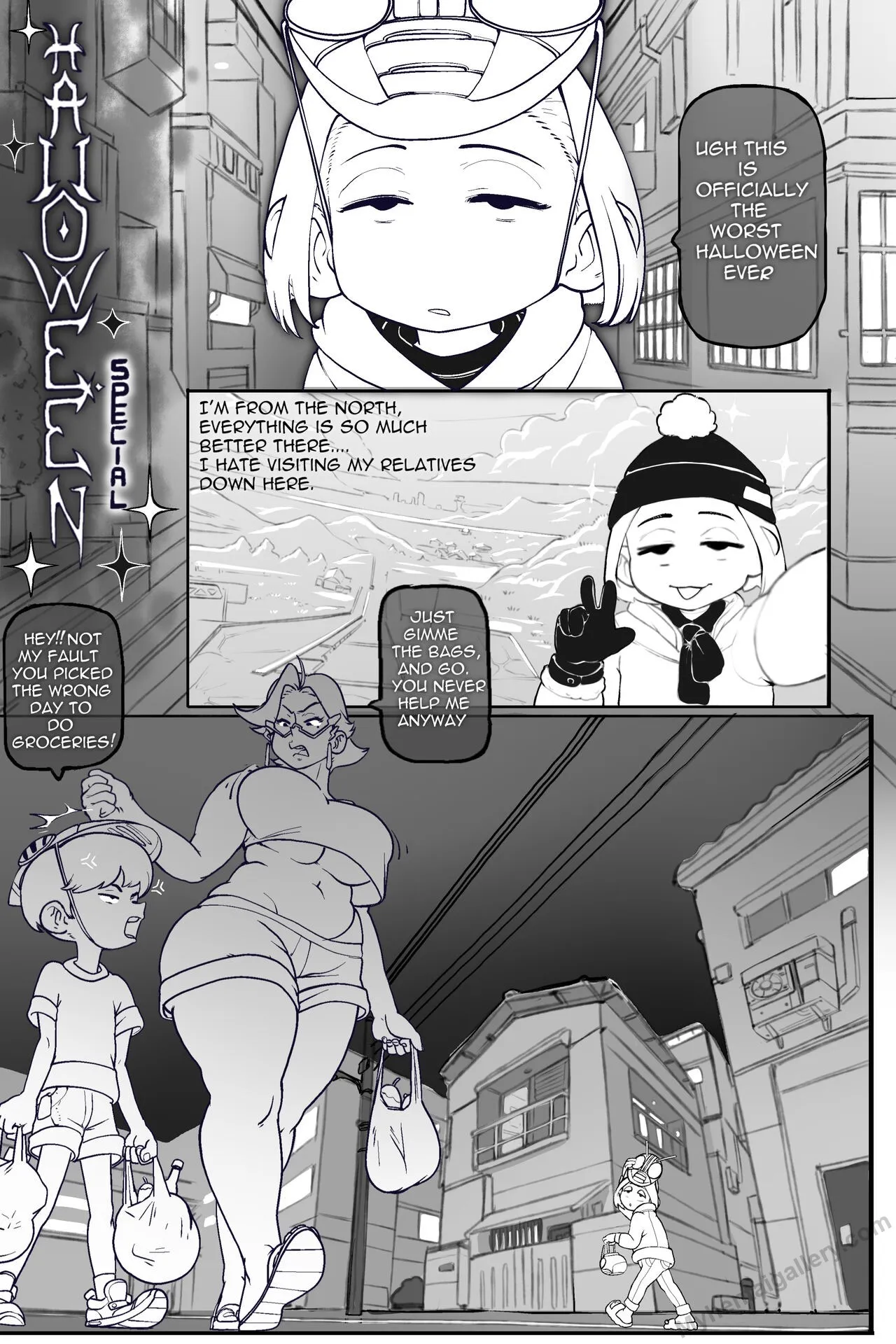 CrystalCheese's Halloween Special porno comics