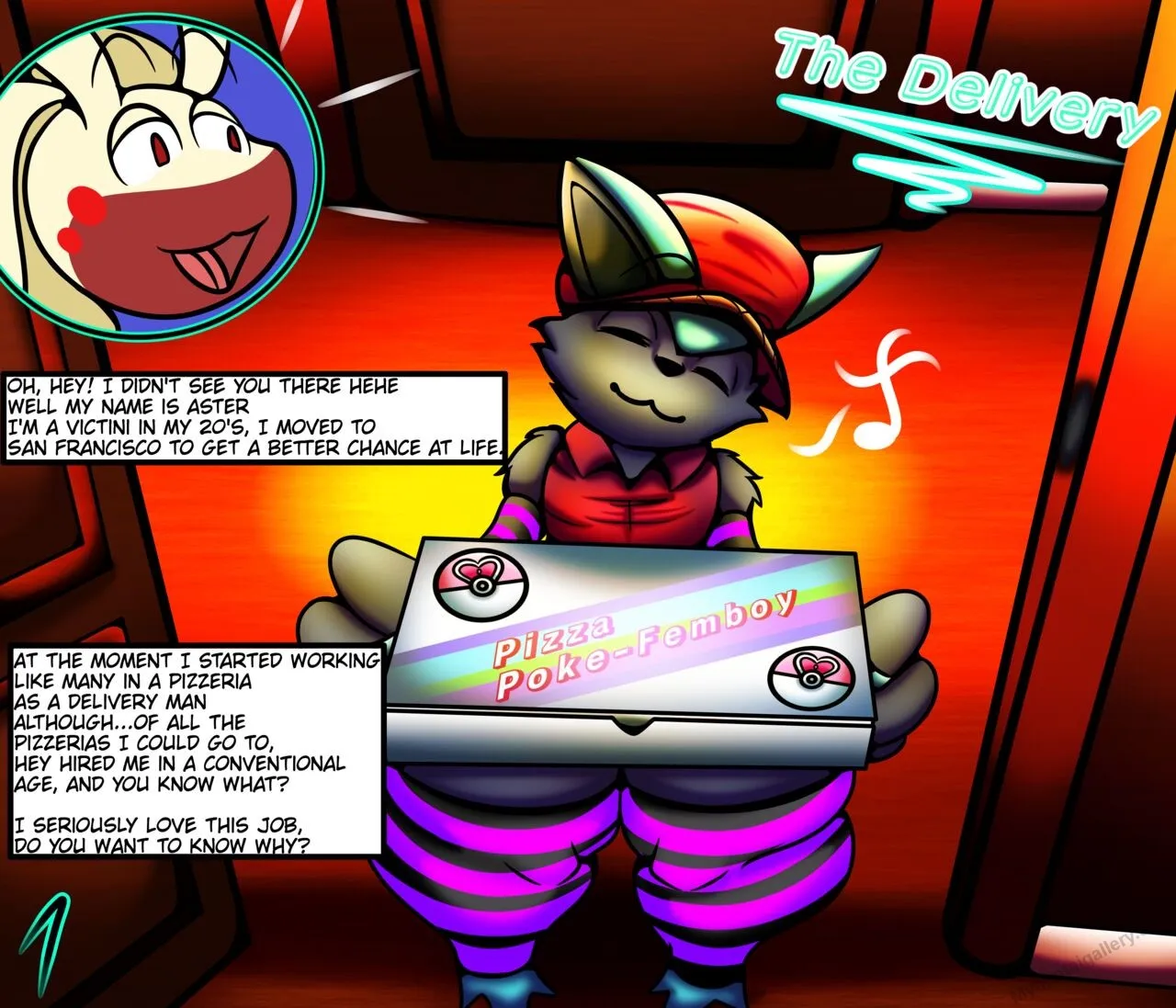 The Delivery porno comics
