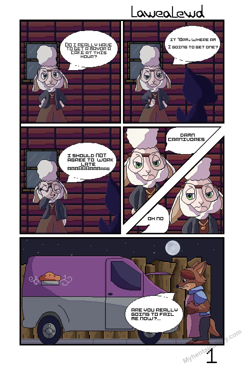 Massage Day porno comics
