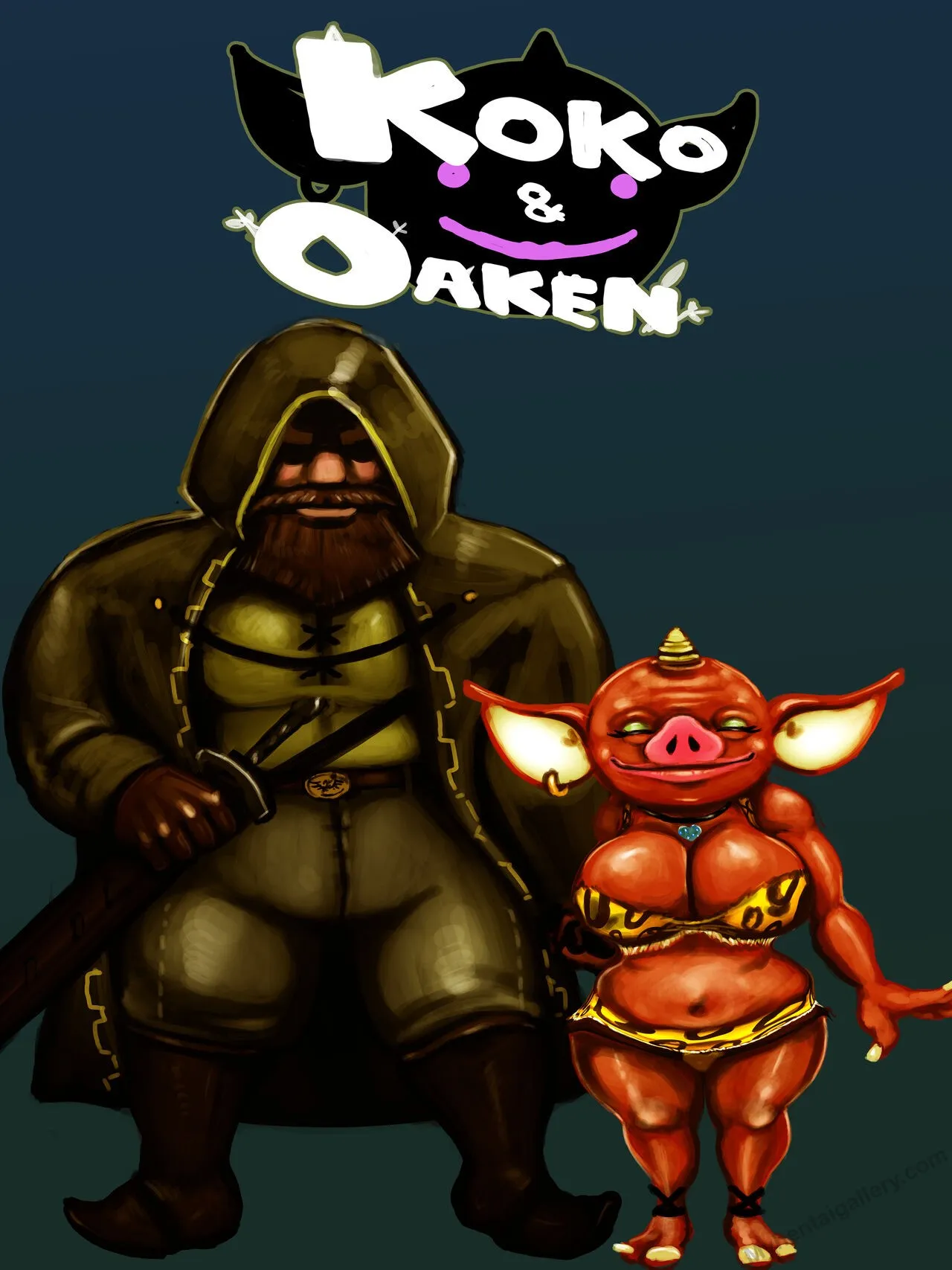 Koko & Oaken porno comics