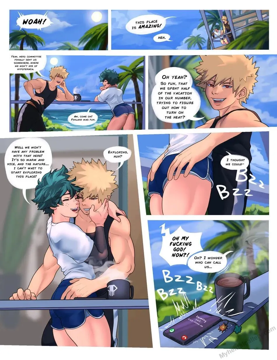 My Hero Academia Vacation porno comics
