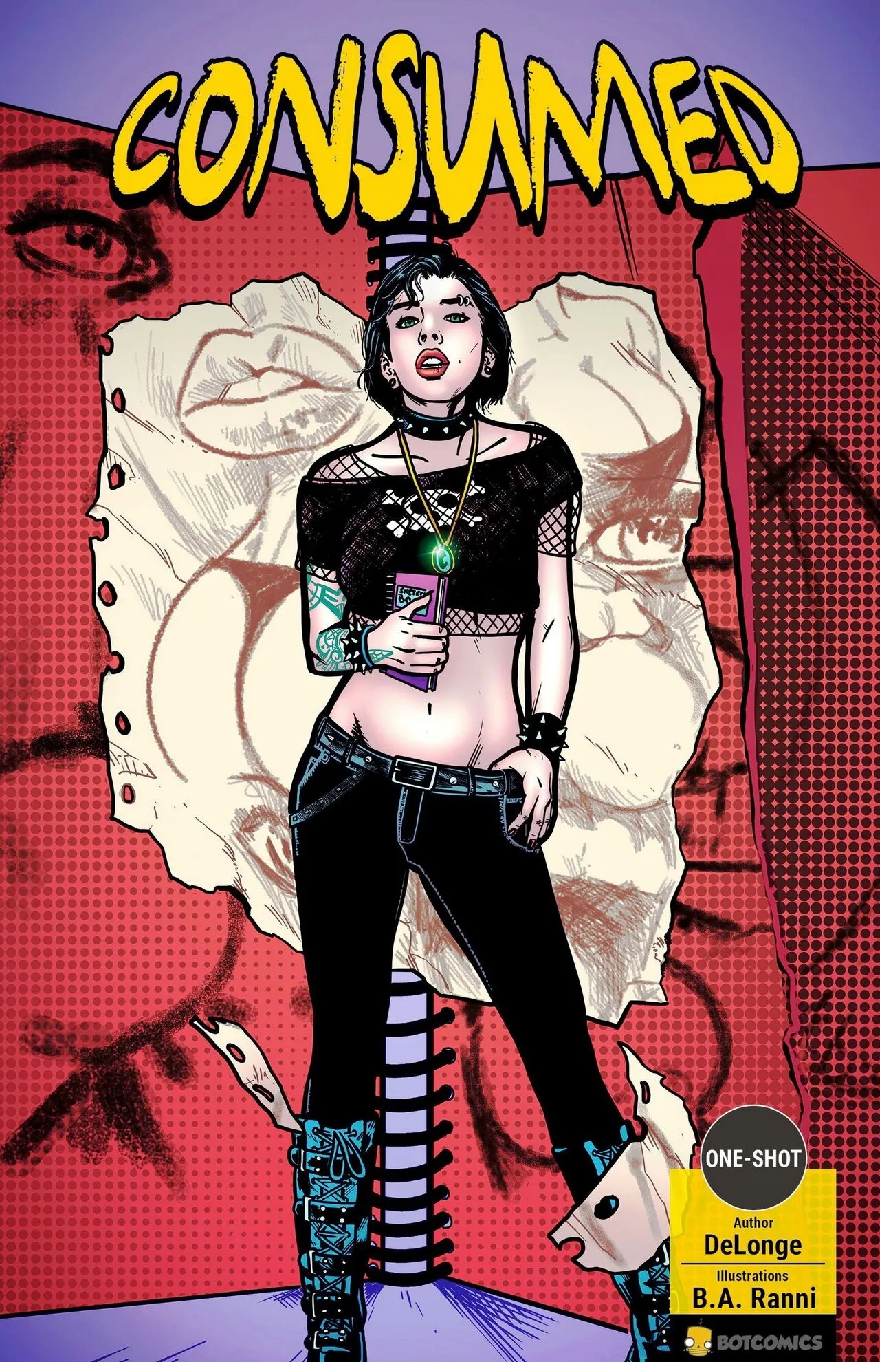 Consumed porno comics Cover
