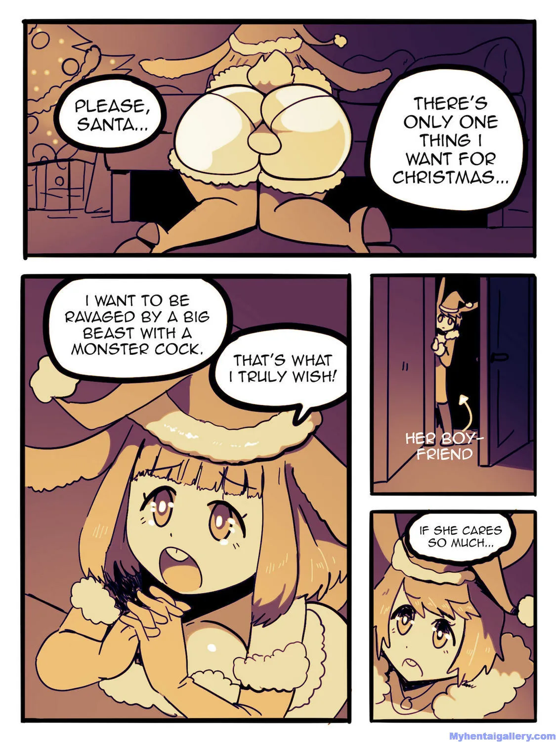 Christmas Cucking porno comics