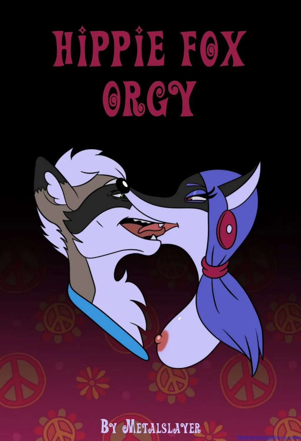 Hippie Fox Orgy porno comics