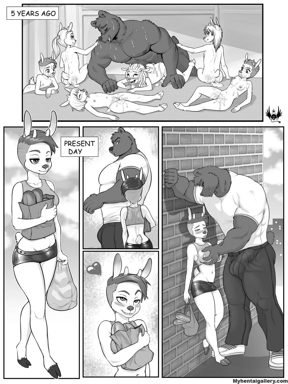 Day To Day With Daddy porno comics