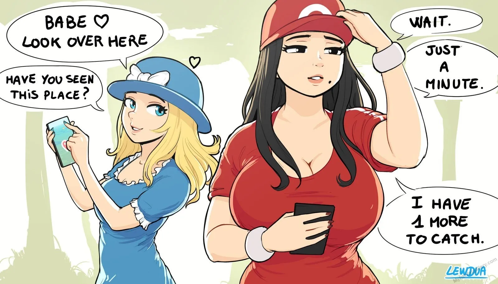 Lewdies 22 - I See A Huge Creature Here (Hairy Version) porno comics