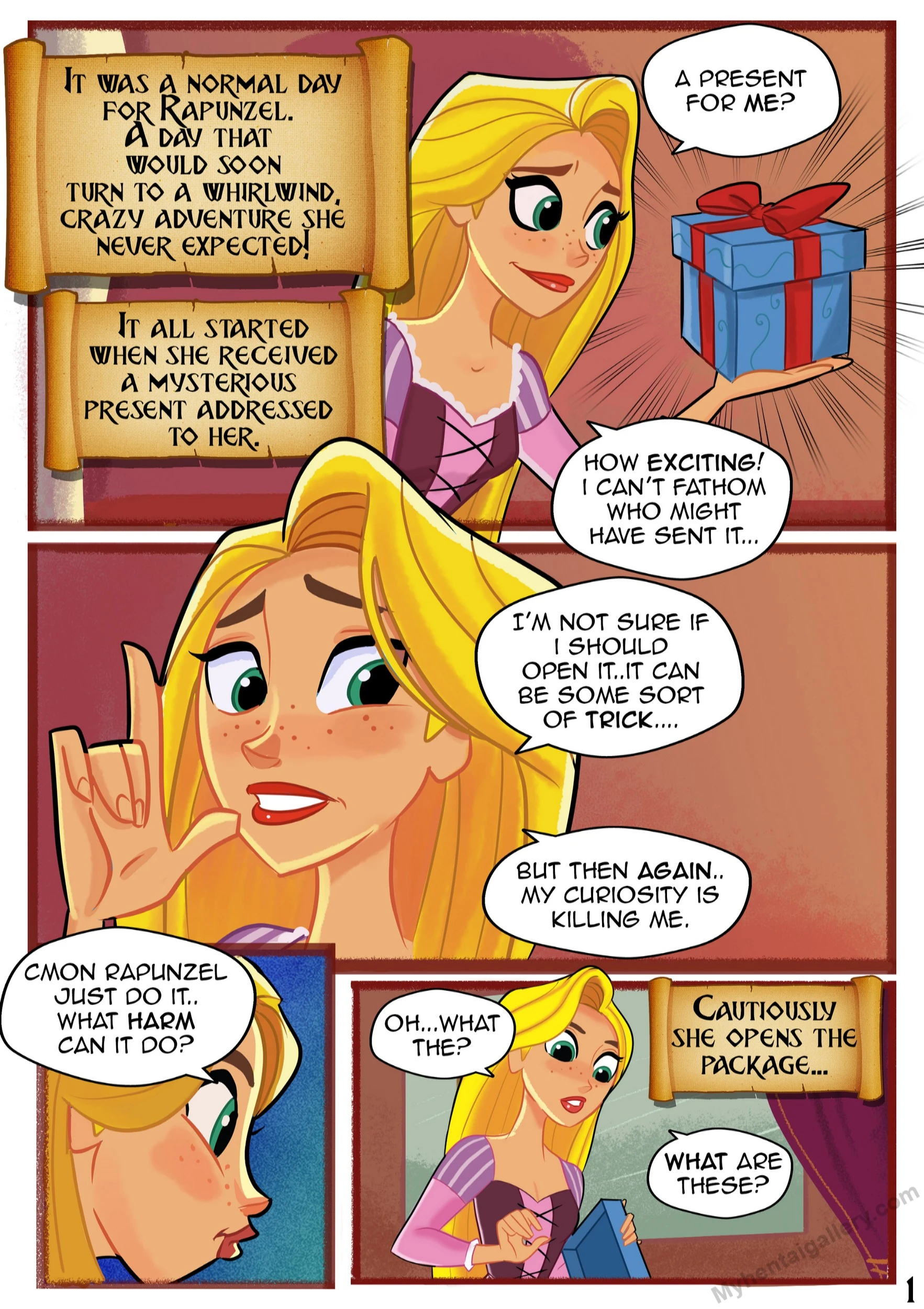 Dommy Mommy Rapunzel porno comics