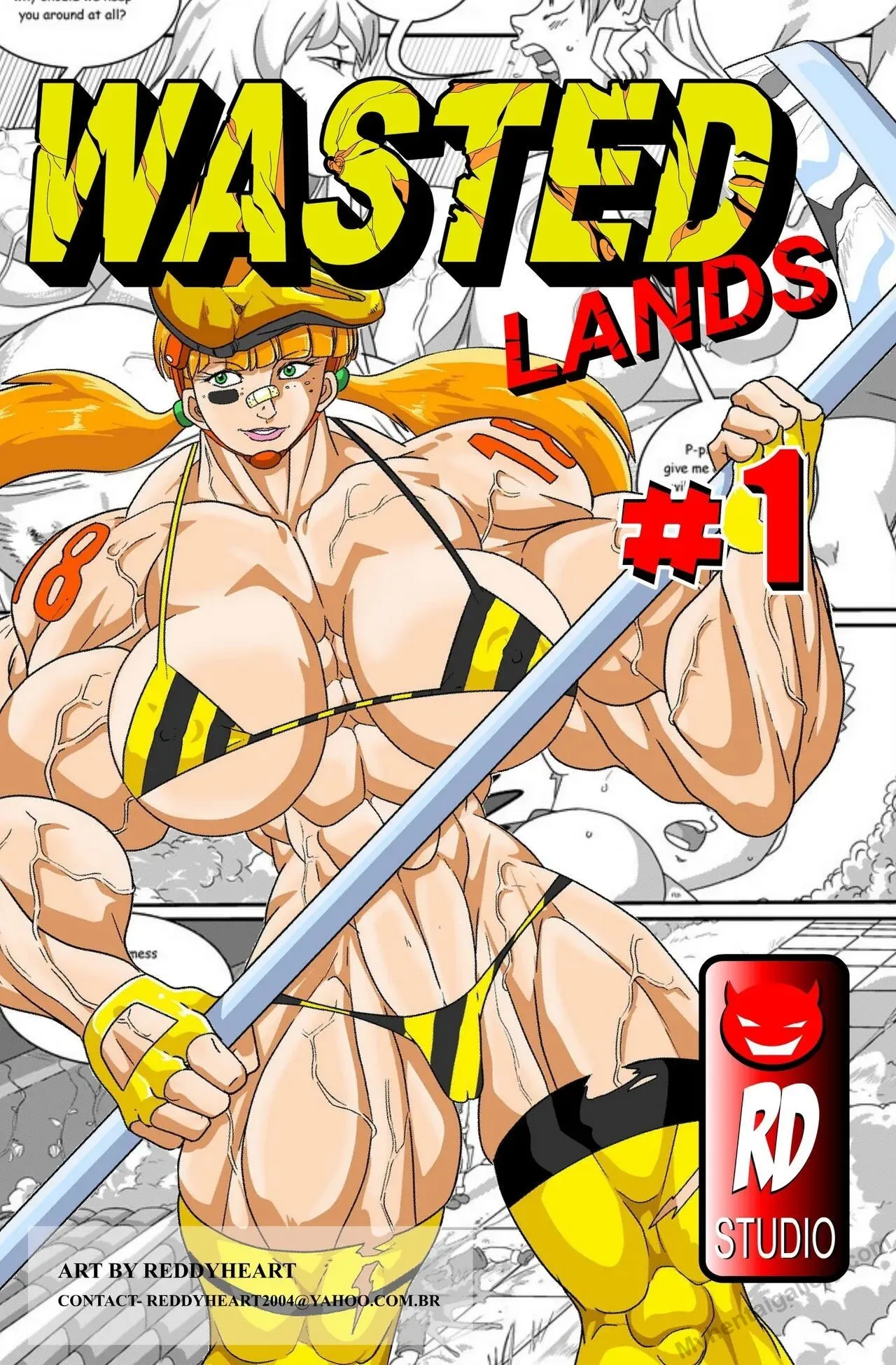 Wasted Lands 1 porno comics Cover