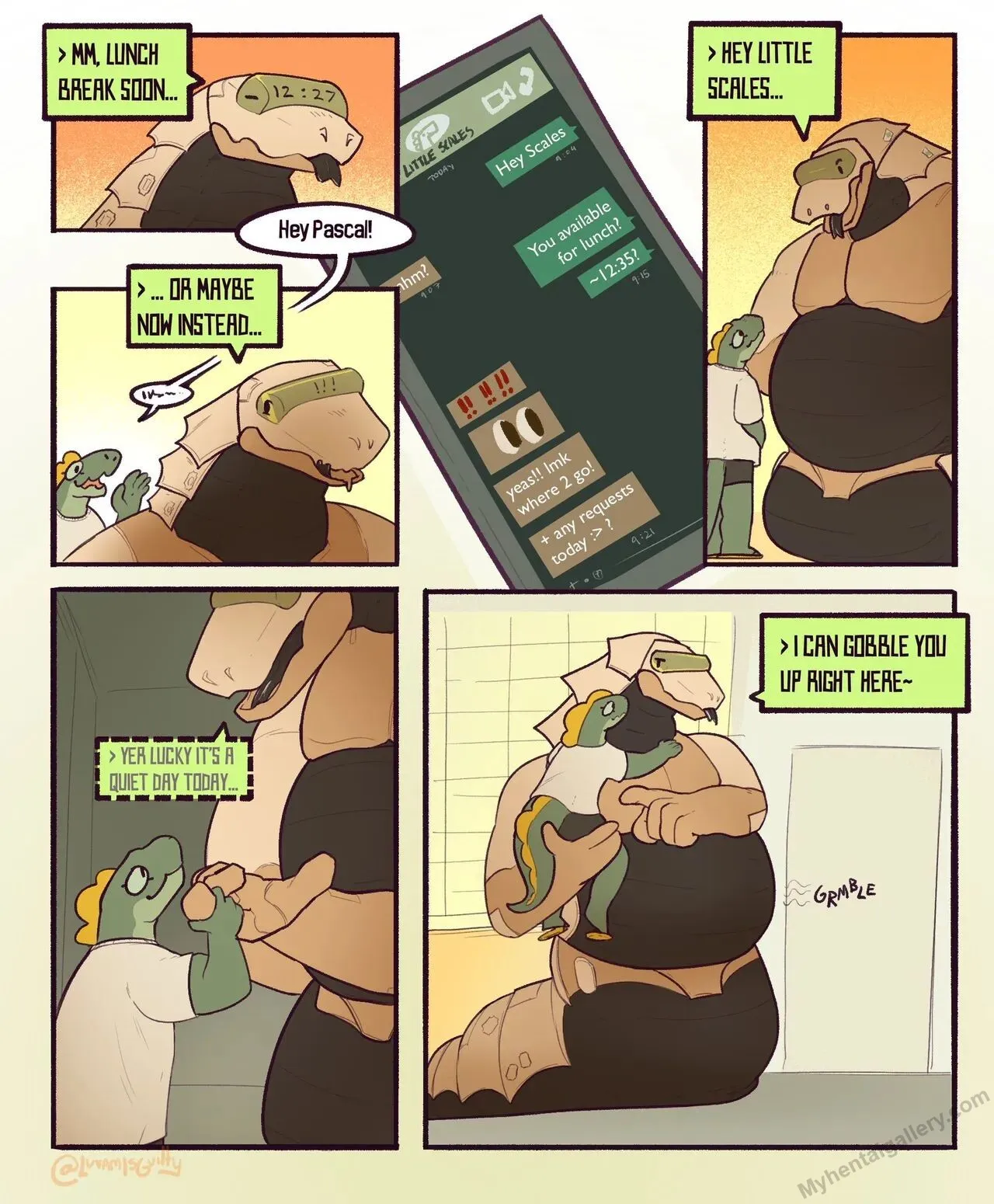 LuvamIsGuilty's 2025 Voreday porno comics