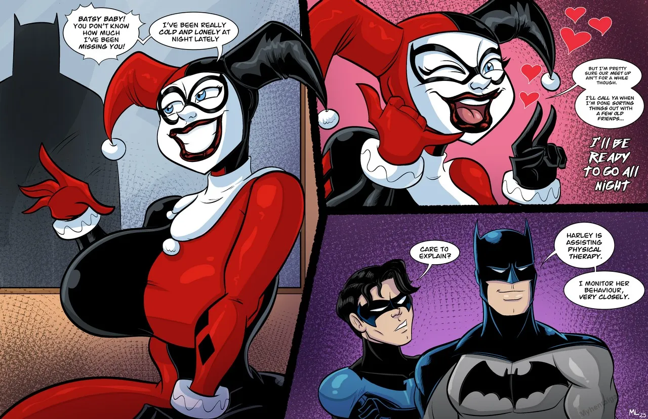 Harley's Therapy Sessions porno comics Cover