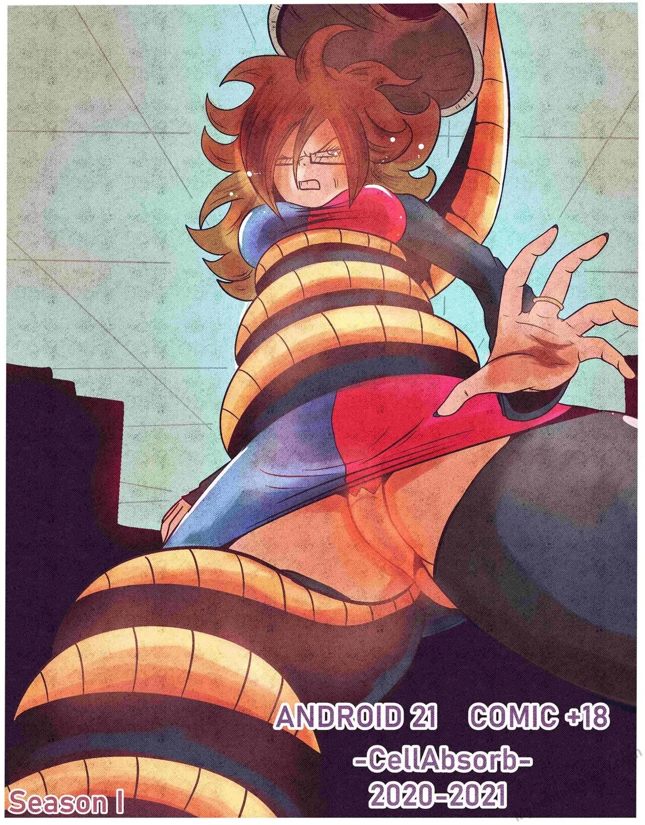 Cell Absorb Android 21 porno comics Cover