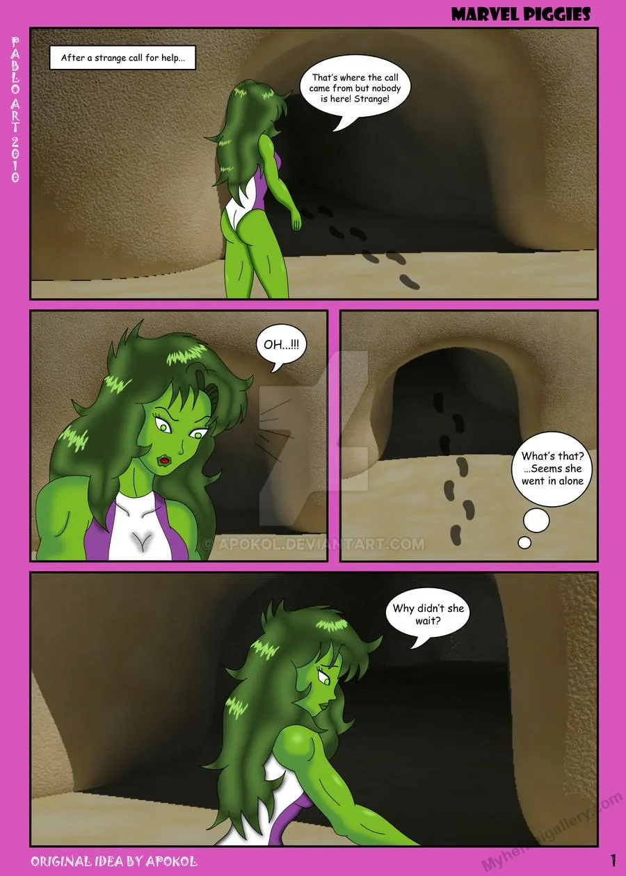 From Green To Pink porno comics Cover
