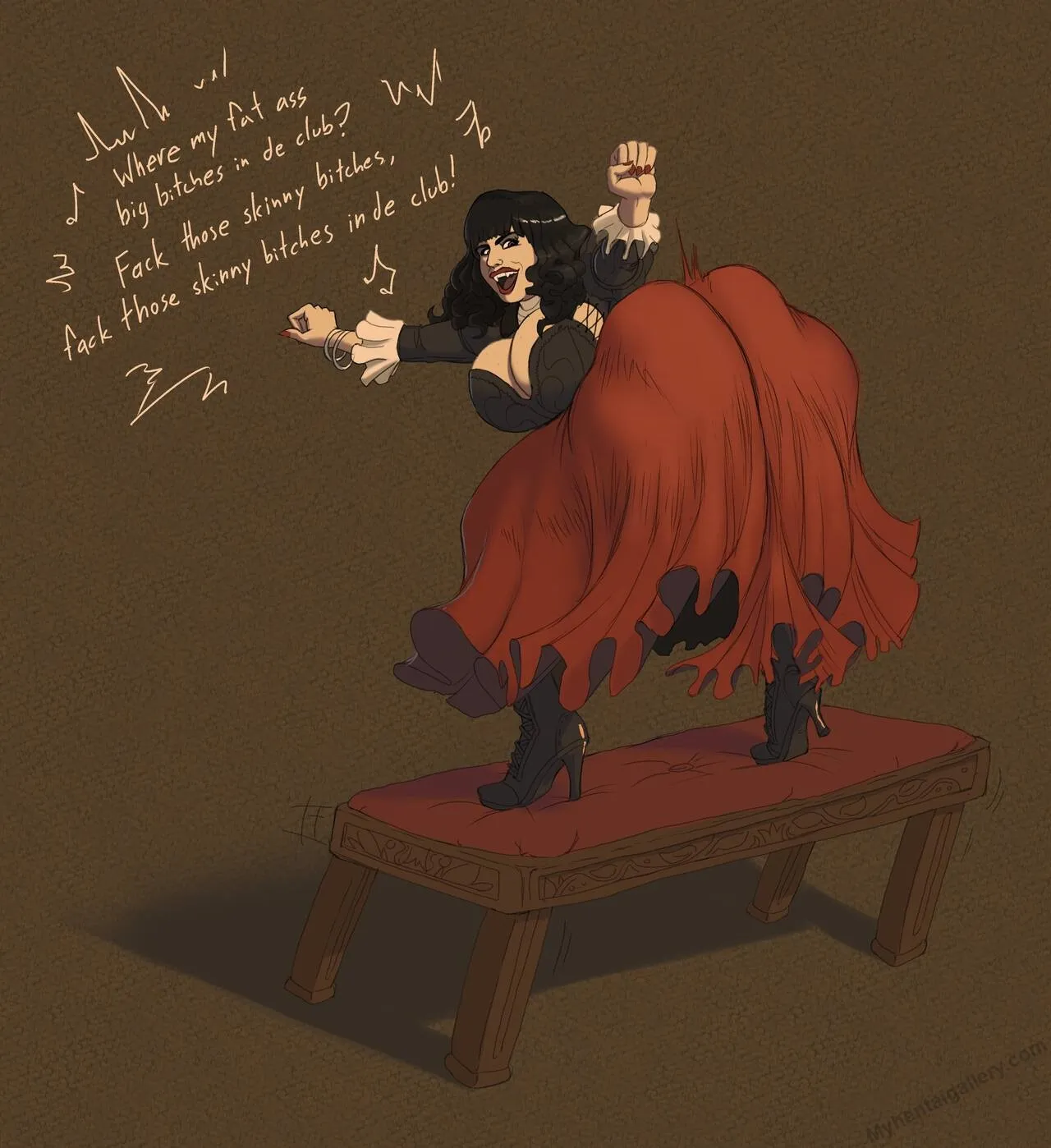 Nadja Of Manyfatcocks porno comics