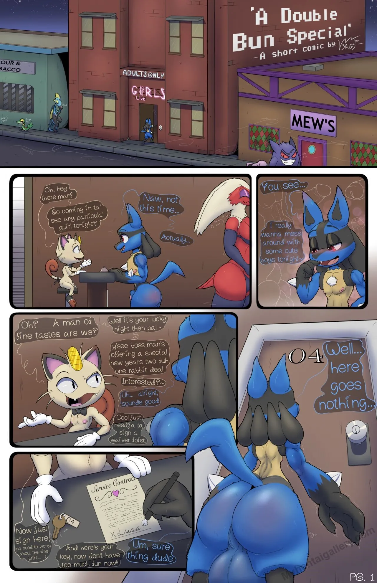 A Double Bun Special porno comics