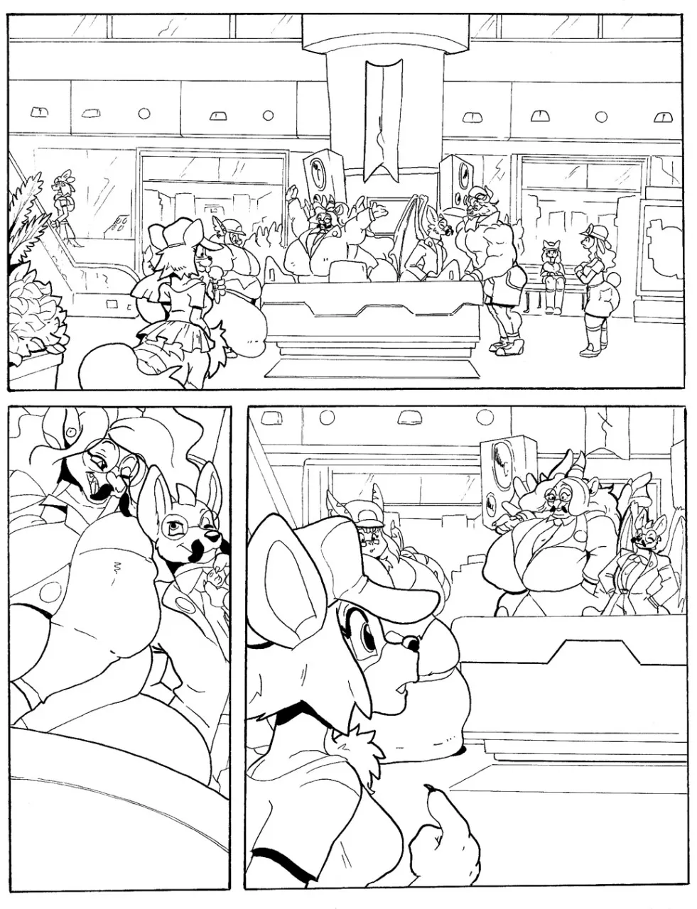 MEGA-Floofolution porno comics Cover