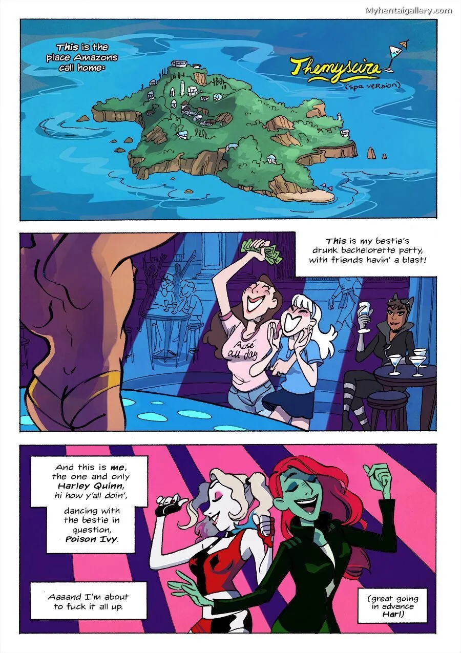 HarlIvy - No Regrets porno comics Cover