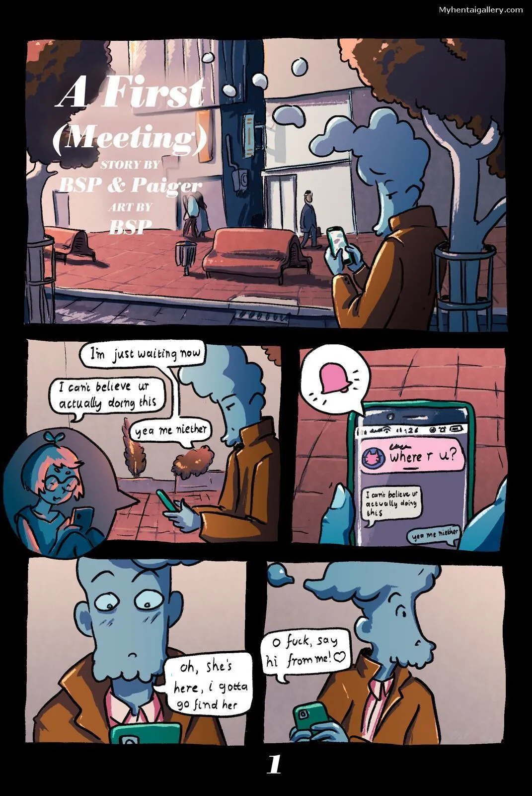 A First (Meeting) porno comics