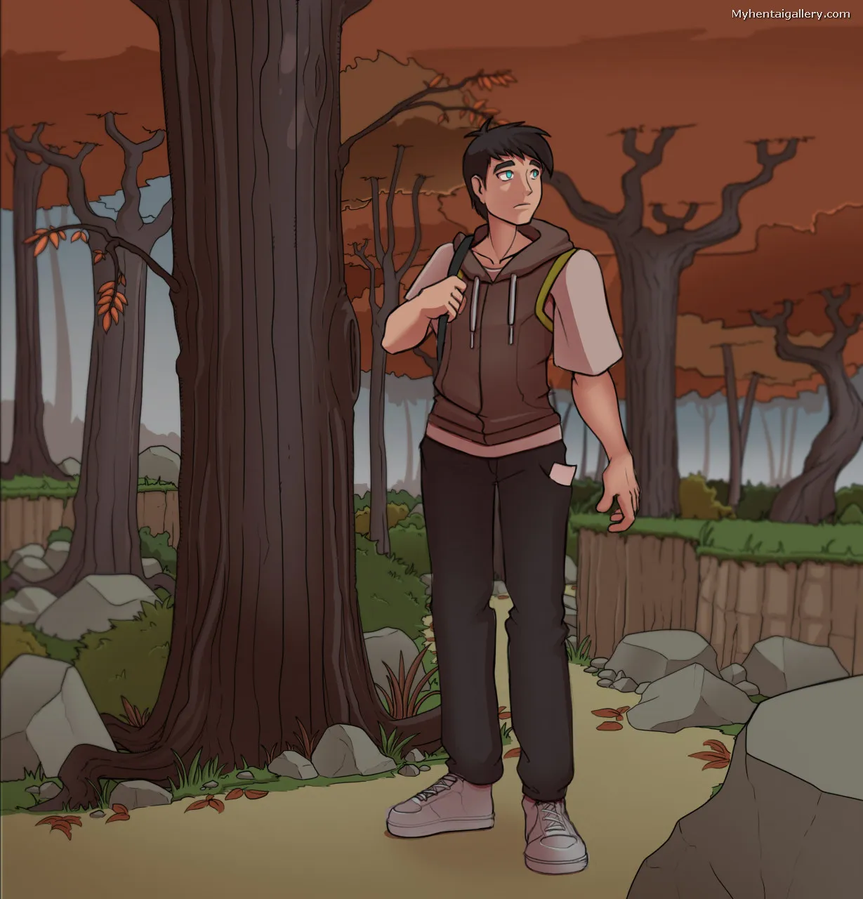 Autumnal Excursion porno comics Cover