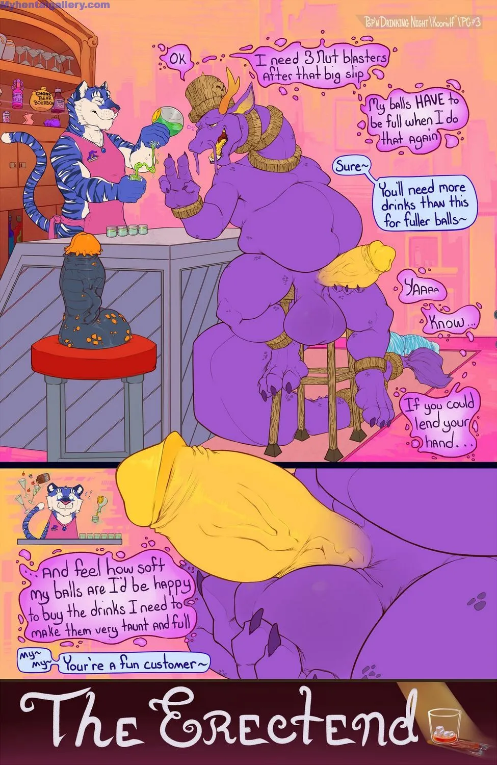 Pop' N Drinking Night porno comics
