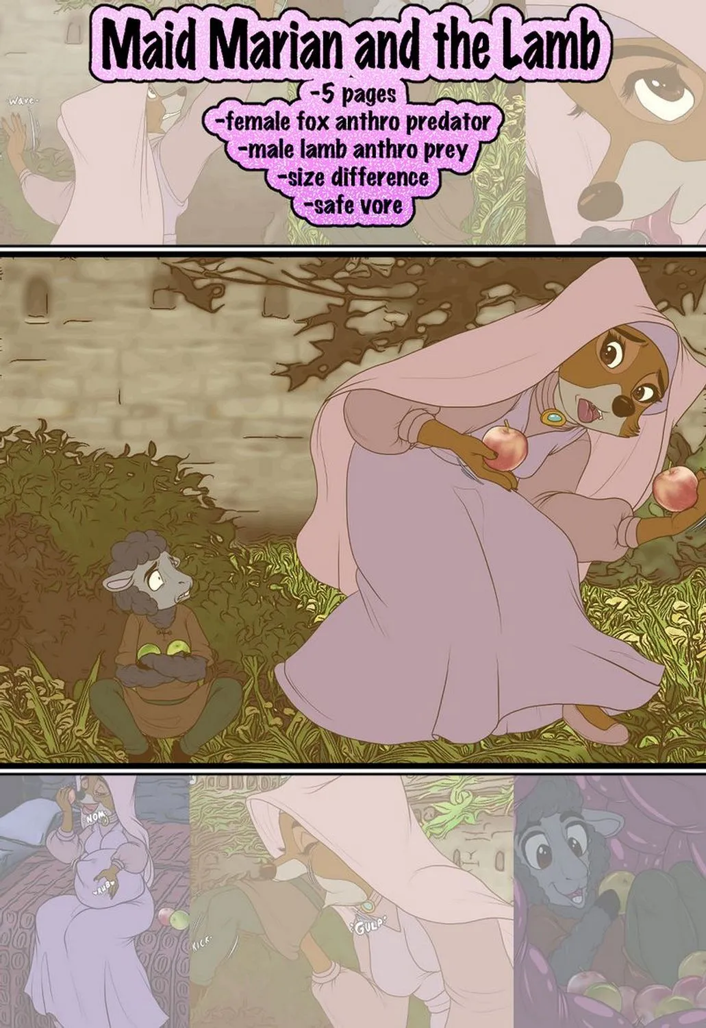 Maid Marian And The Lamb porno comics