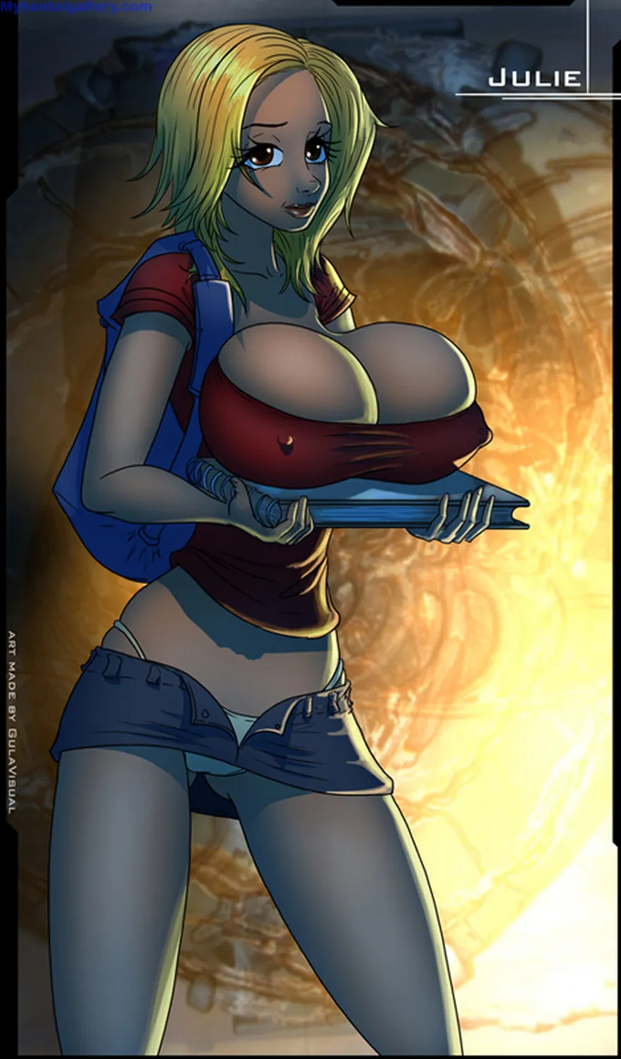 Julie Expansion porno comics