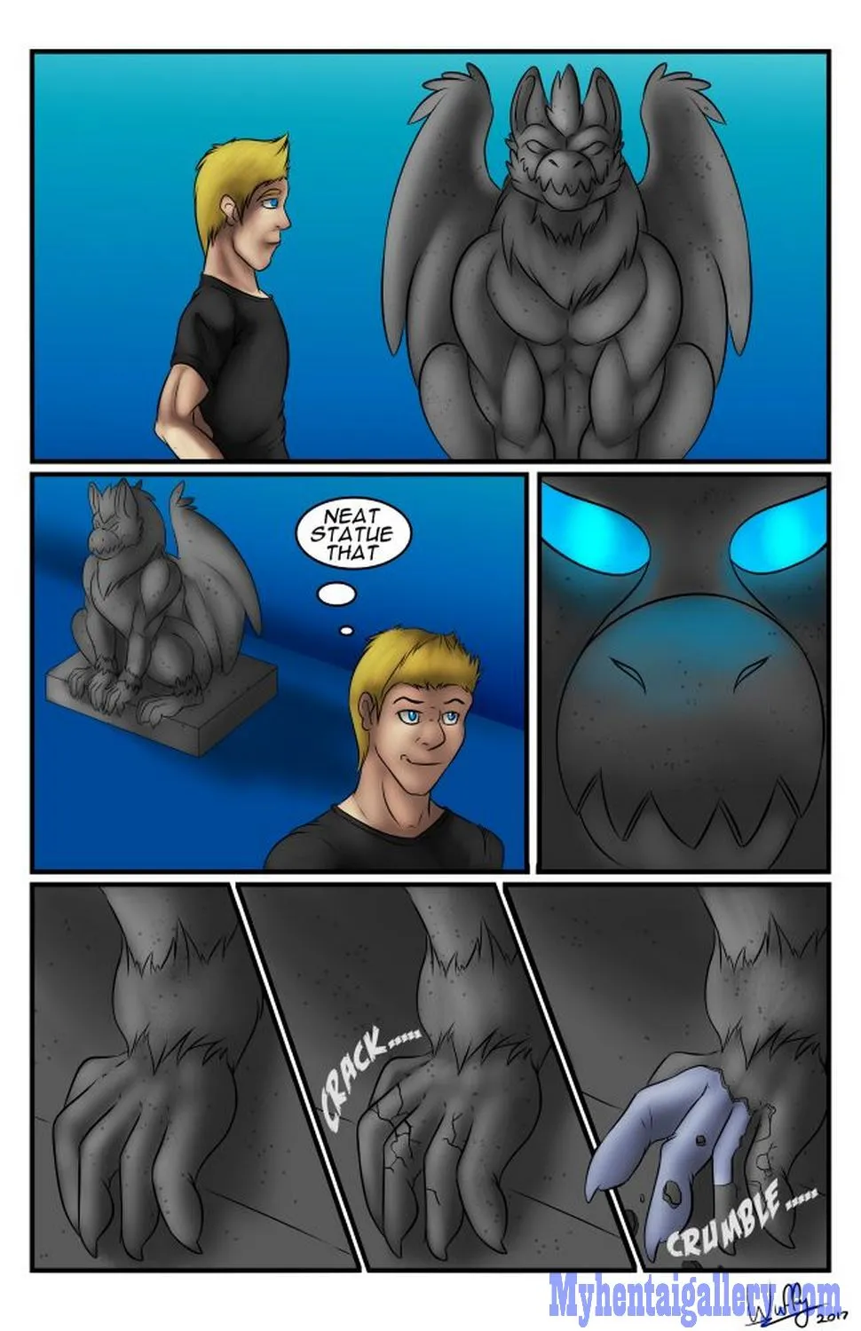 A Gargoyles Desire porno comics