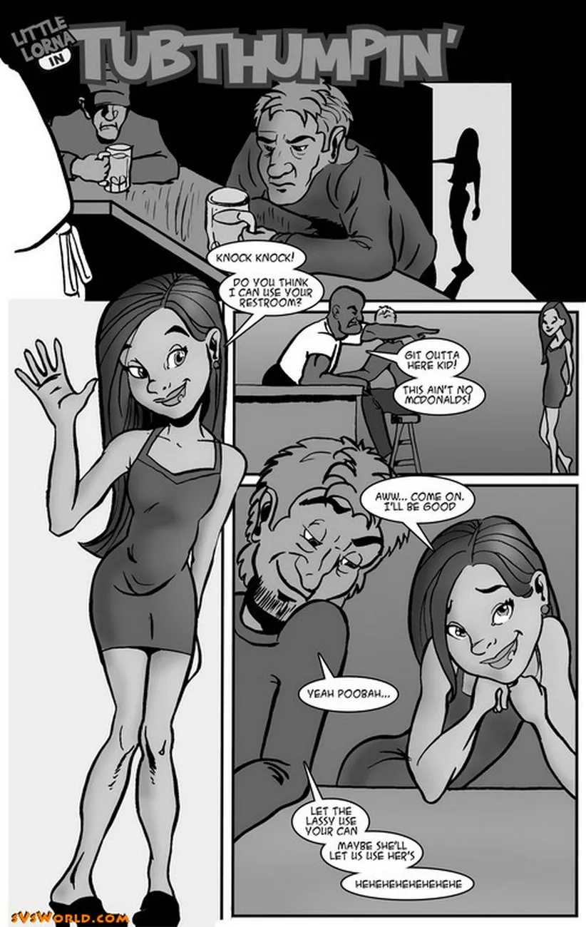 The Adventures Of Little Lorna - Tubthumpin' porno comics