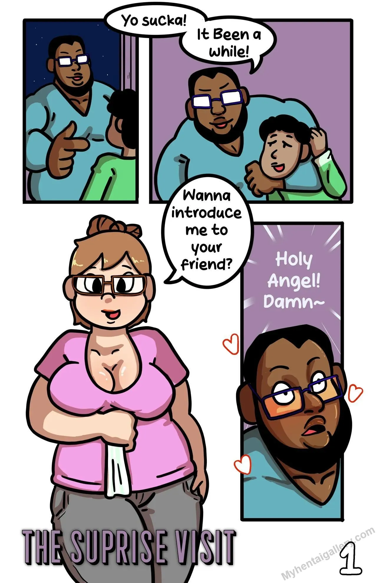 The Suprise Visit porno comics