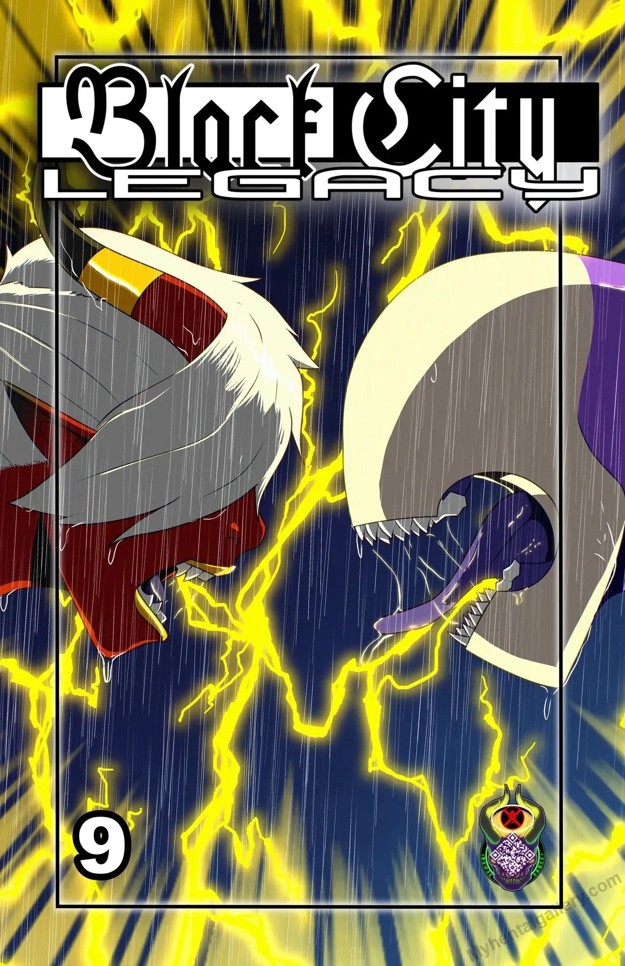Black City Legacy 9 porno comics Cover