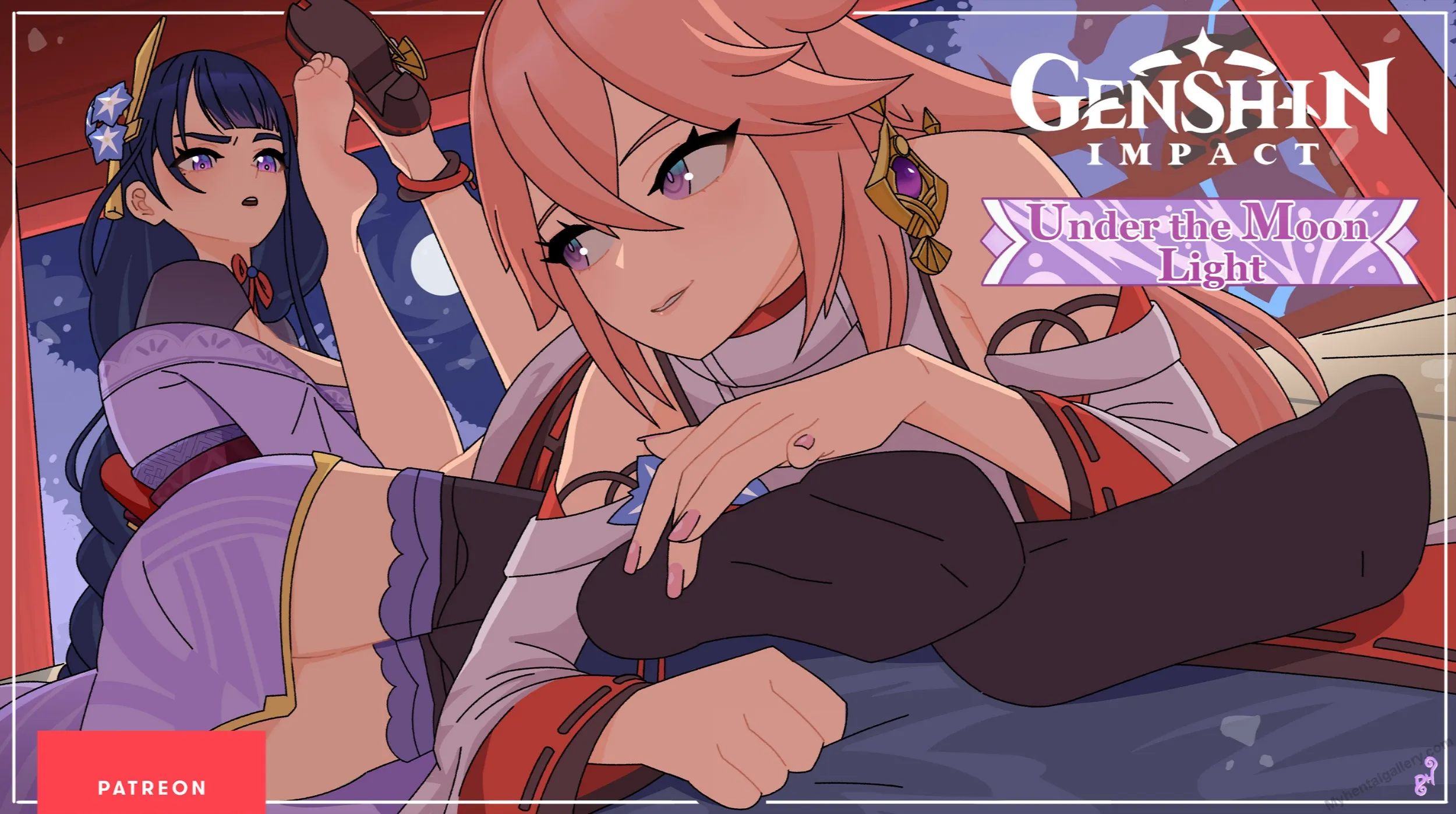 Genshin Impact - Under The Moon Light porno comics