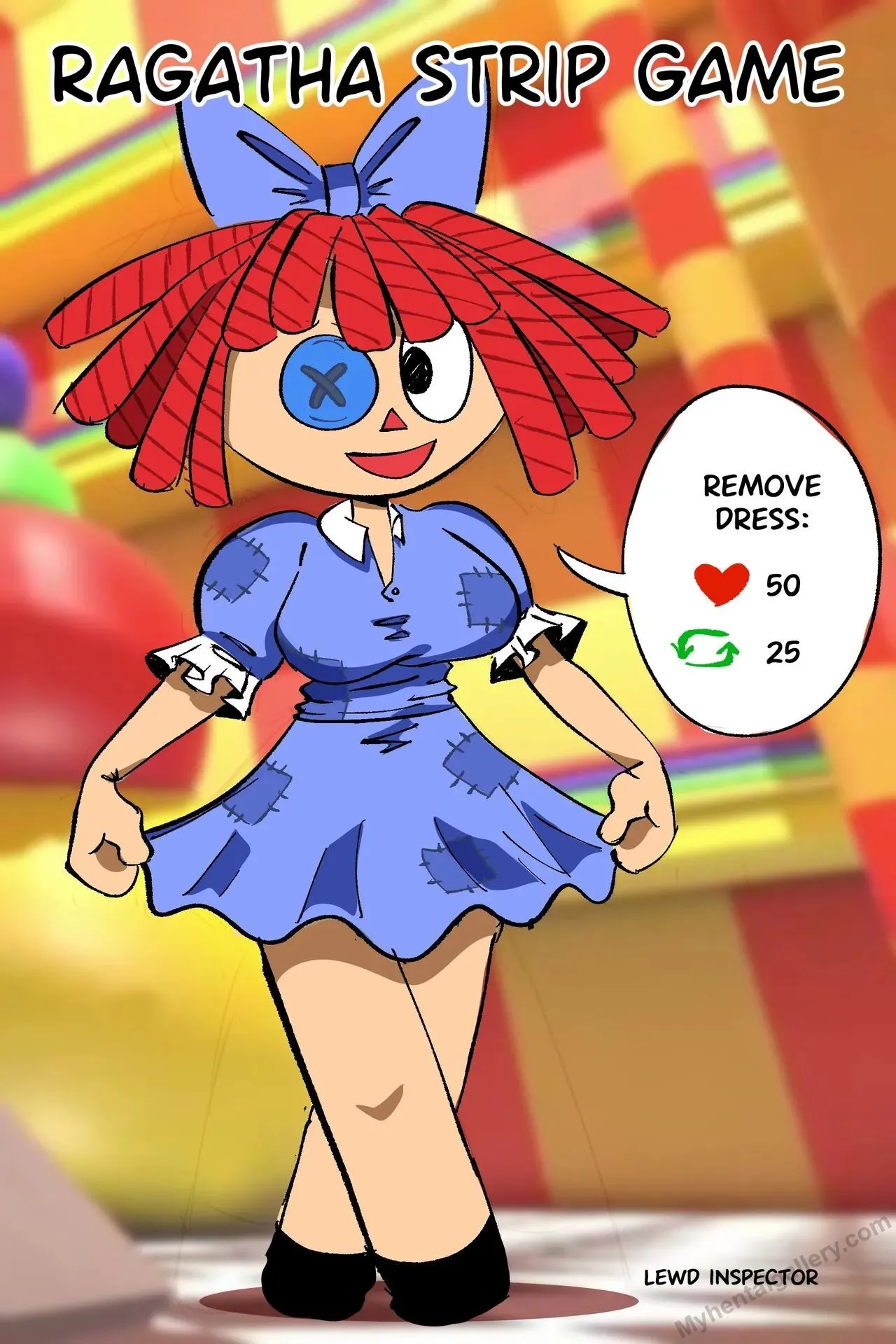 Ragatha's Strip Game porno comics