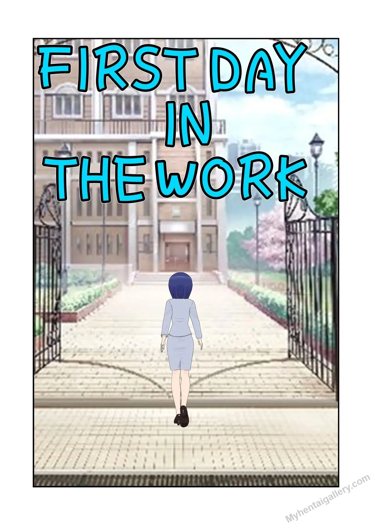 First Day In The Work porno comics