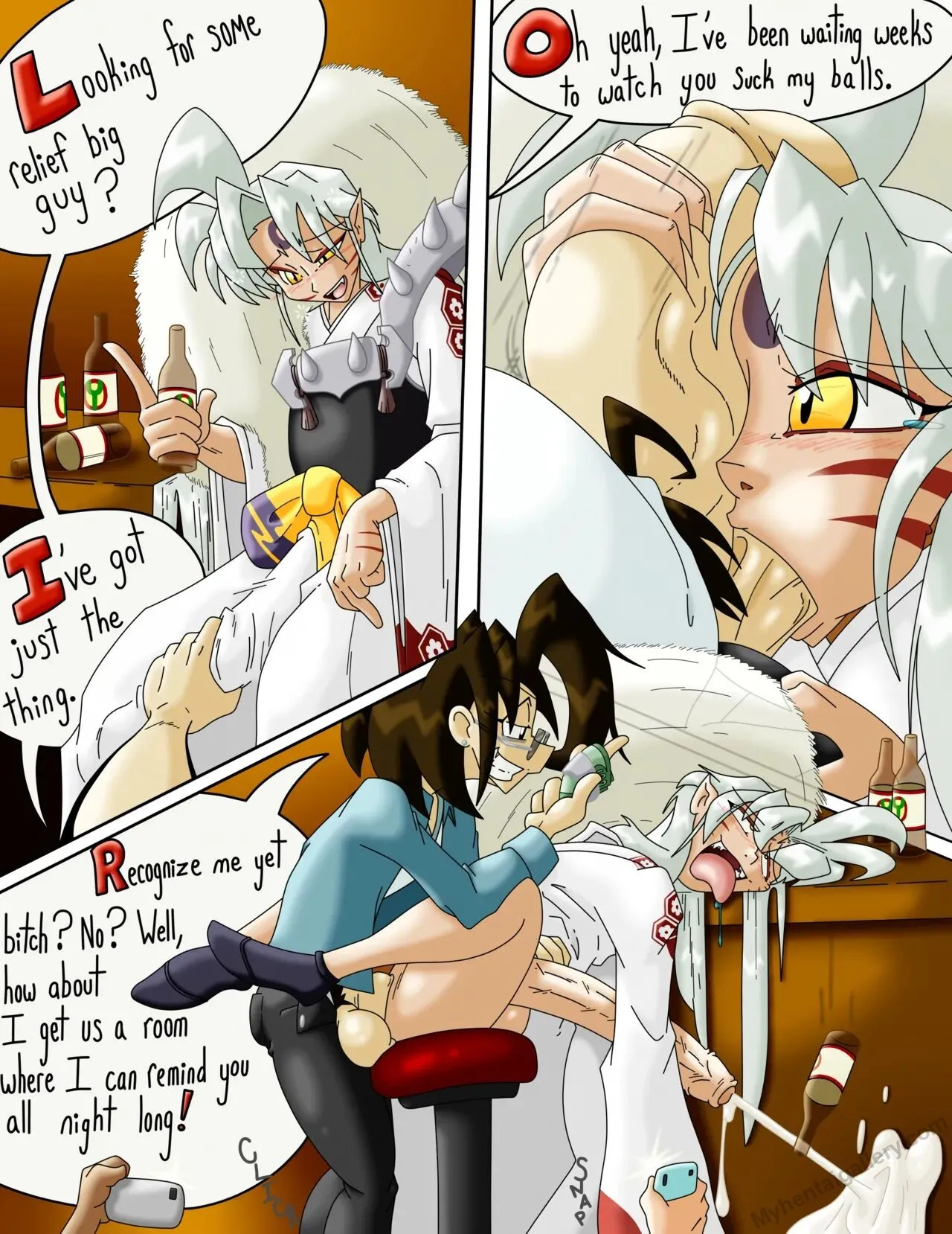 Sesshomaru's Night Out - A Senyoko Story porno comics