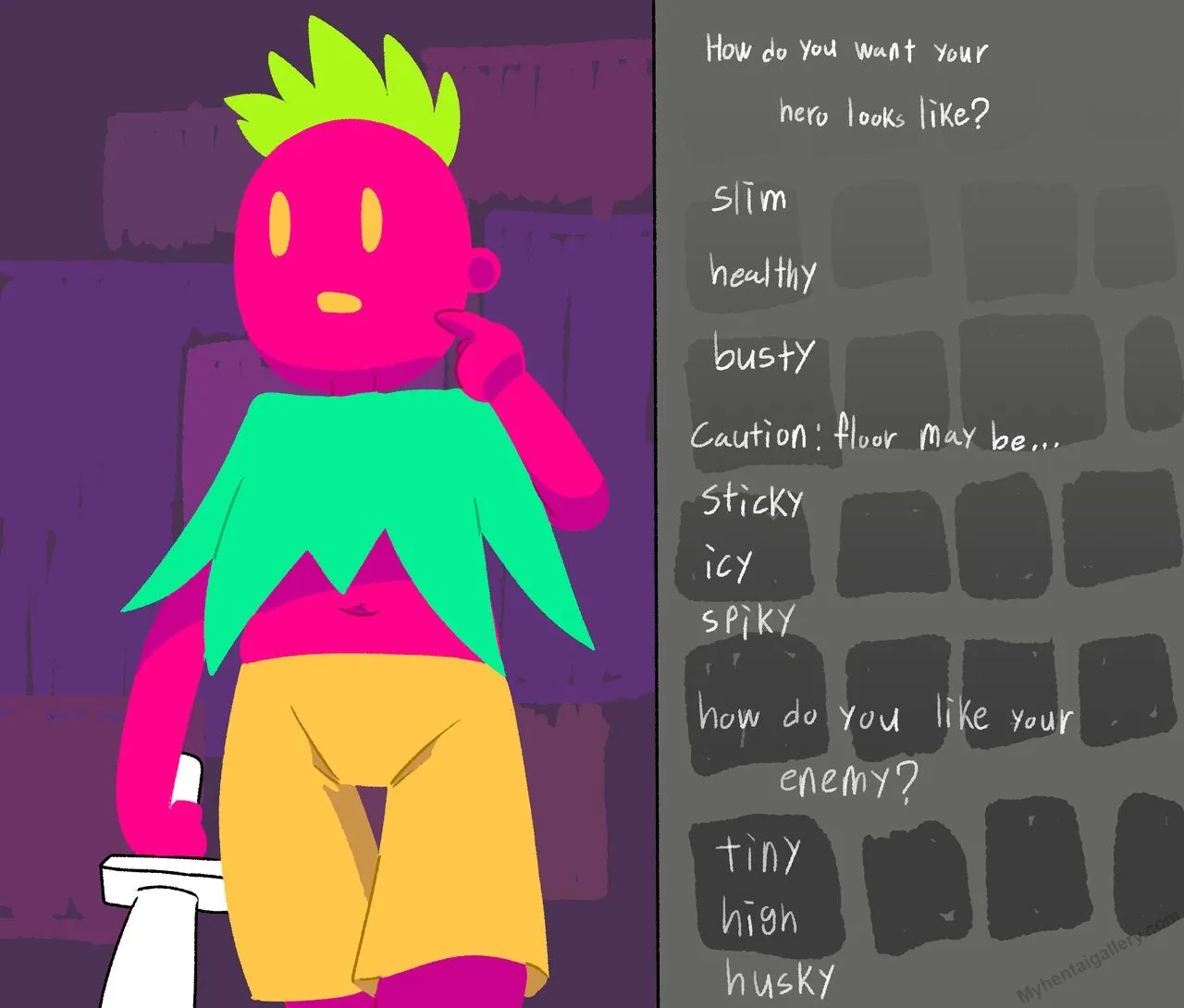 Room Choice porno comics