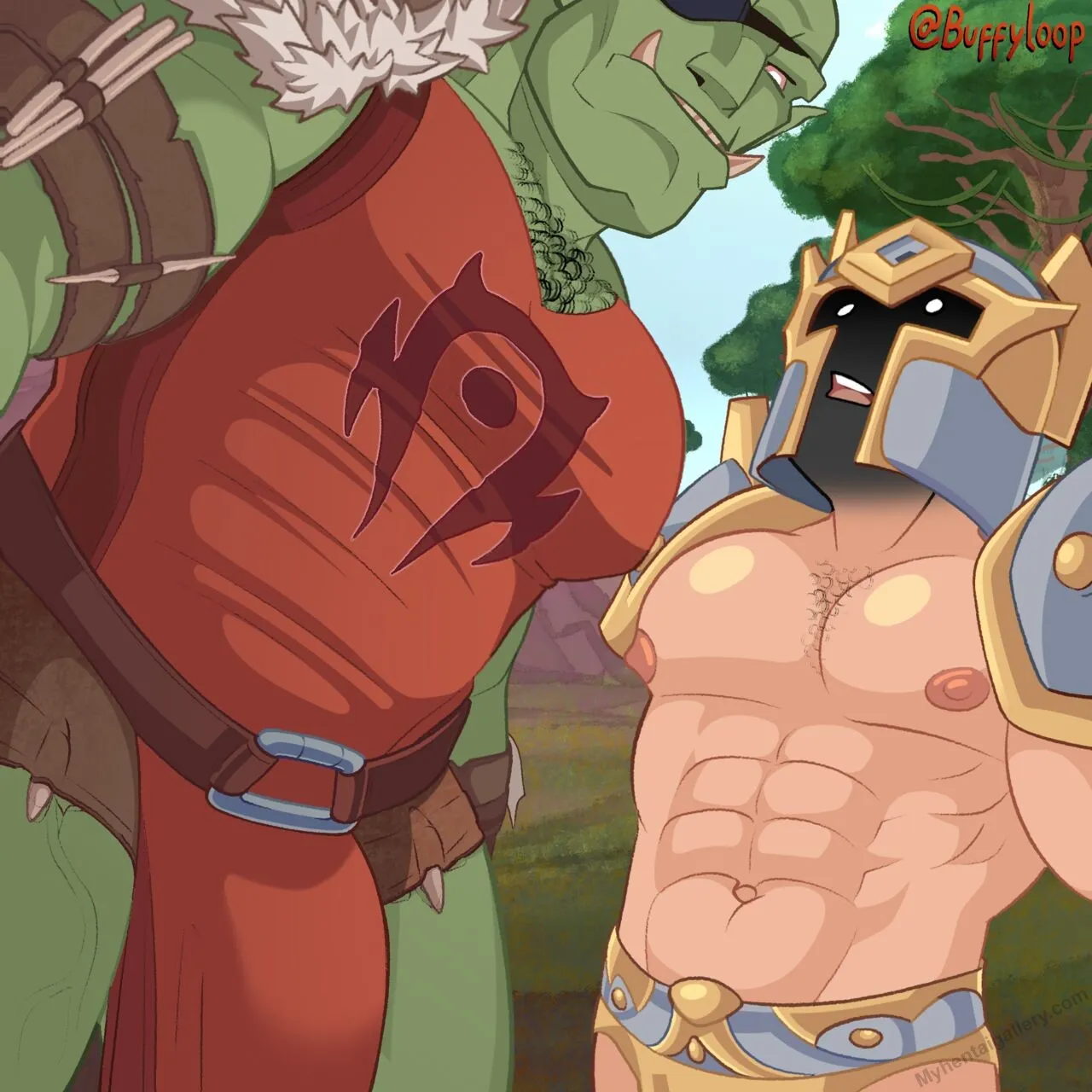 Lewd World - Stranglethorn porno comics Cover