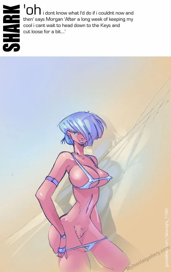 Shark porno comics Cover