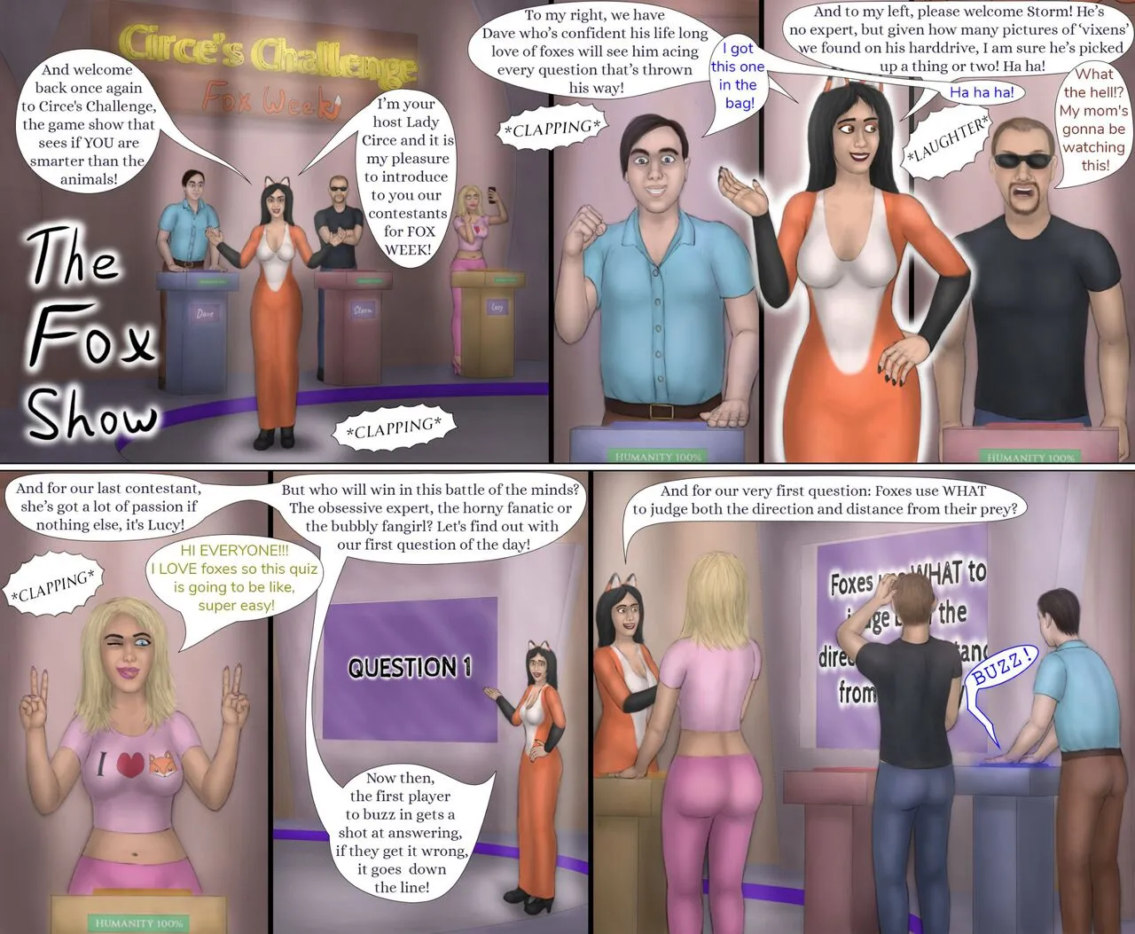 The Fox Show porno comics Cover