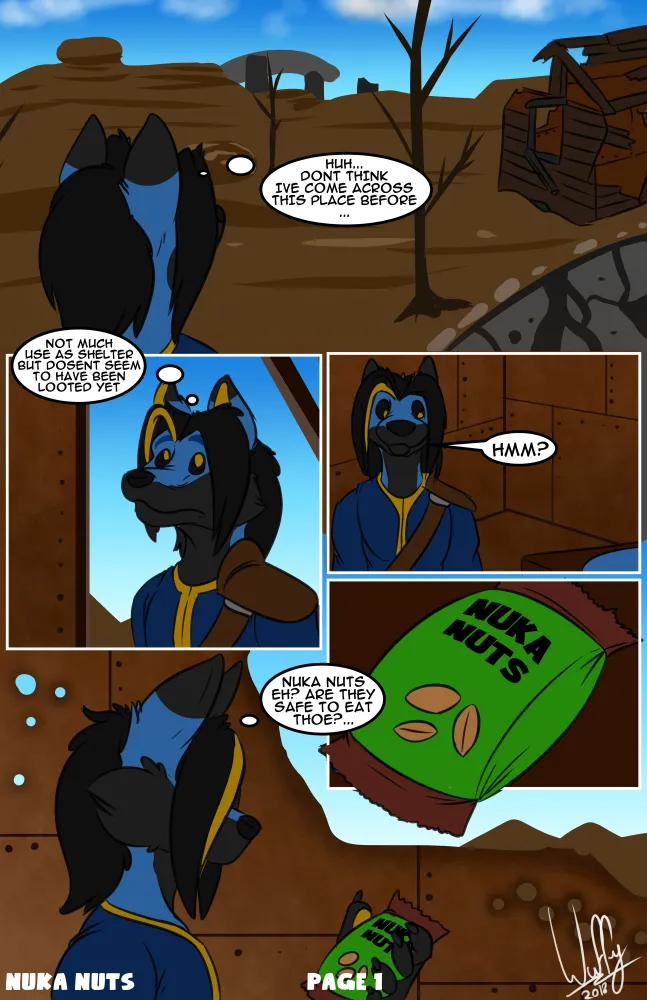 Nuka Nuts porno comics Cover