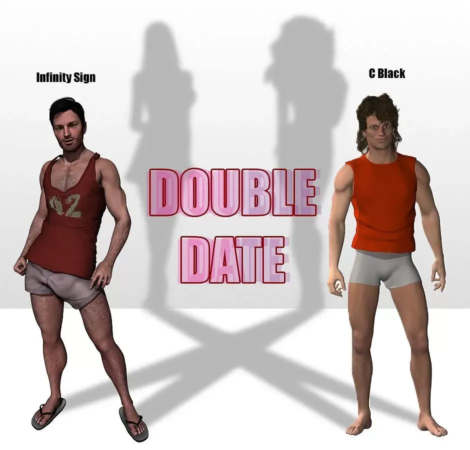 Double Date porno comics Cover