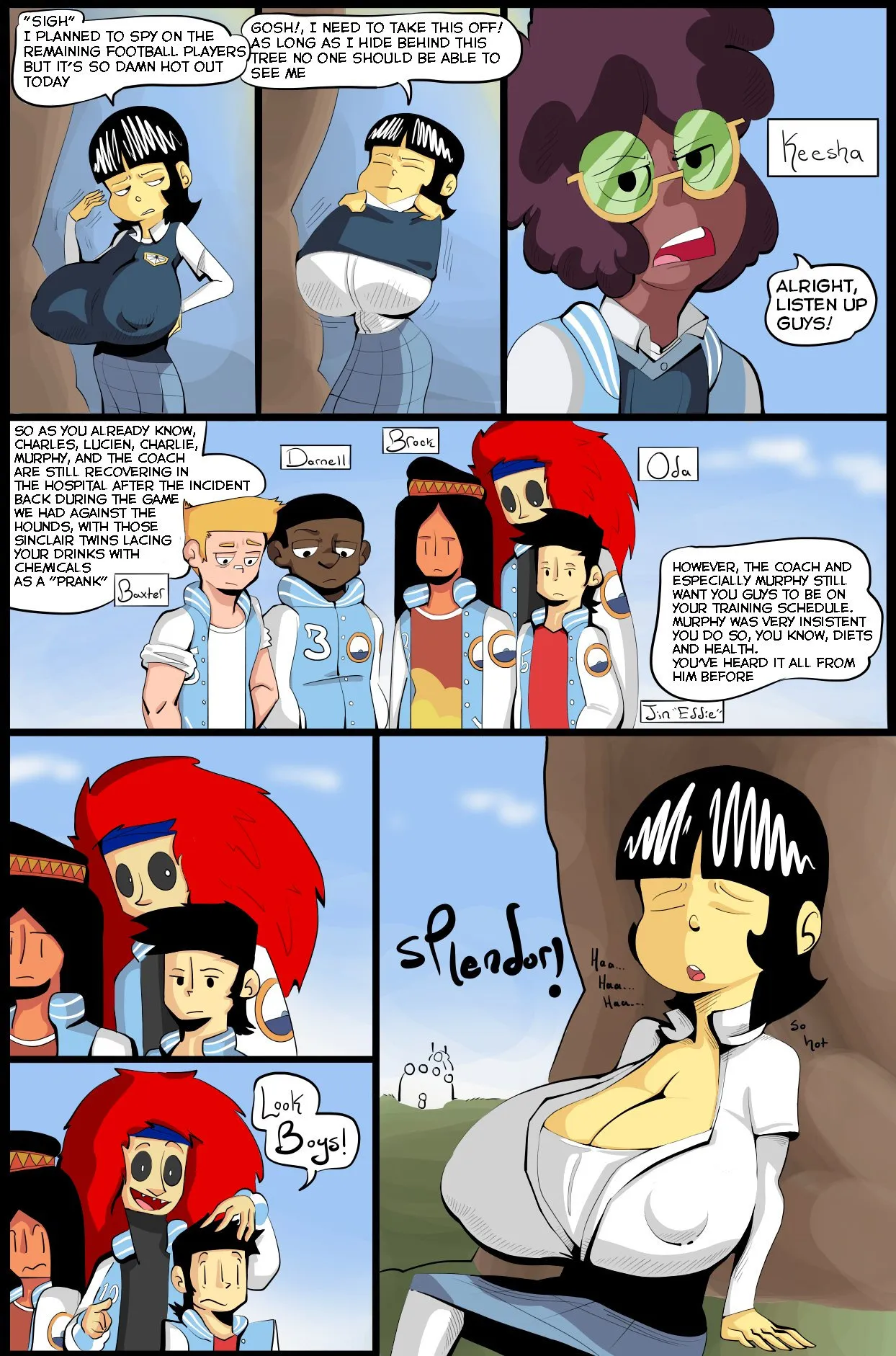 Ching Ming And The Sharks porno comics