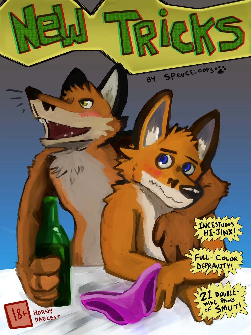 New Tricks! porno comics Cover