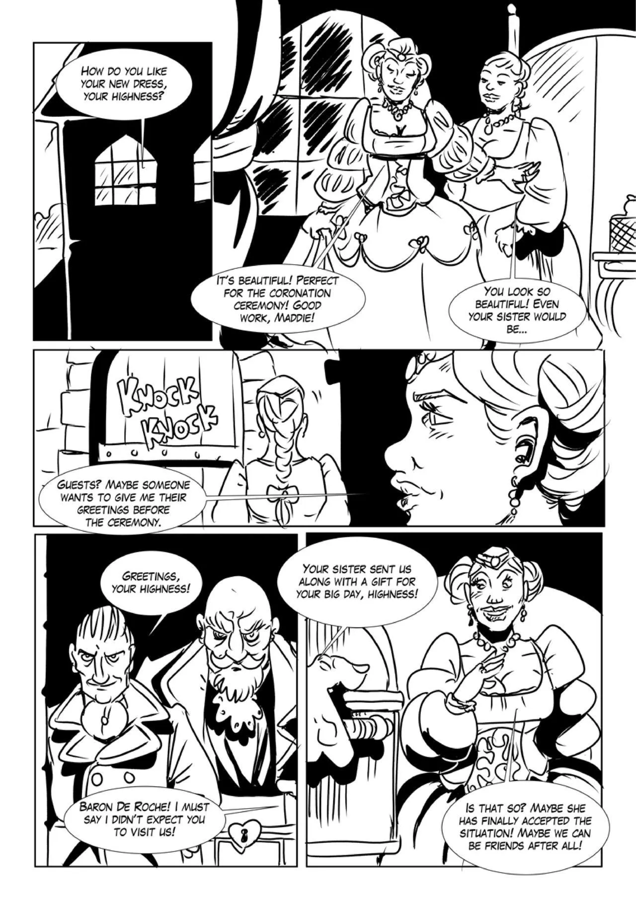 Royal Rivalry porno comics