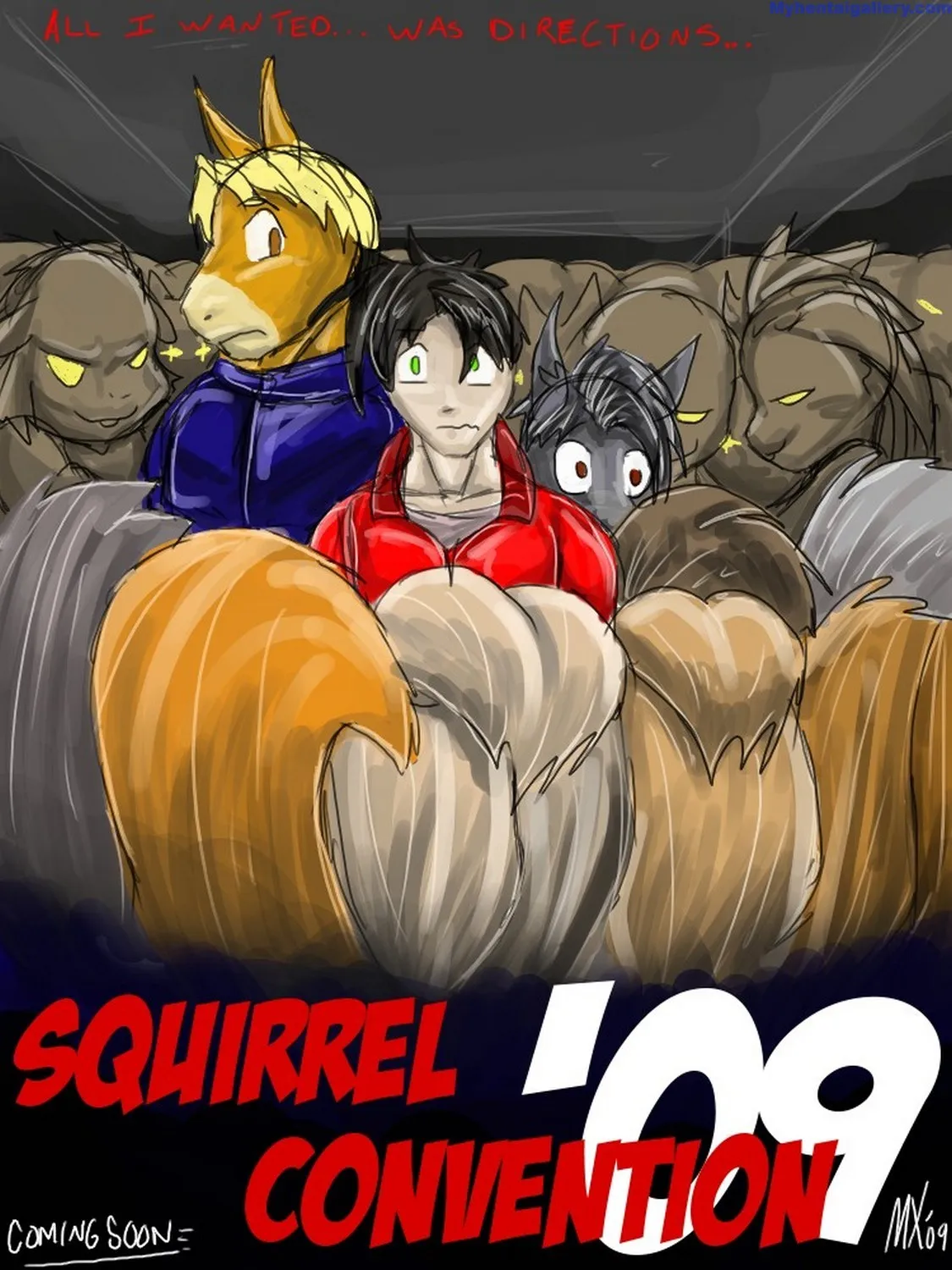 Squirrel Convention porno comics