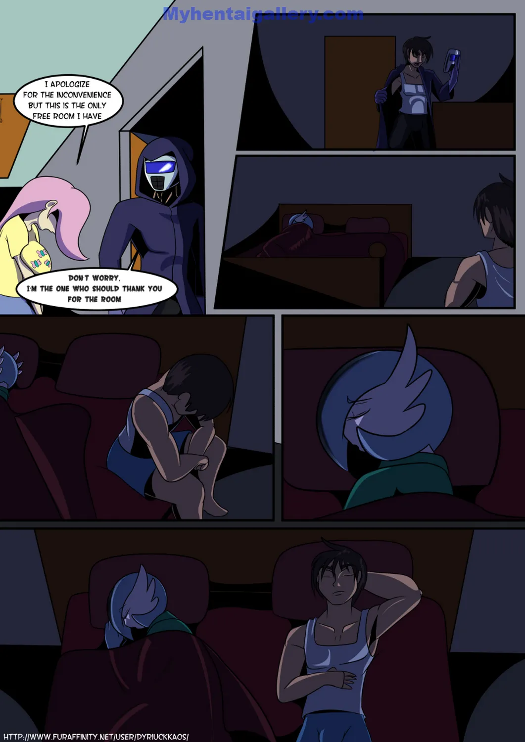 Frenzied Night porno comics