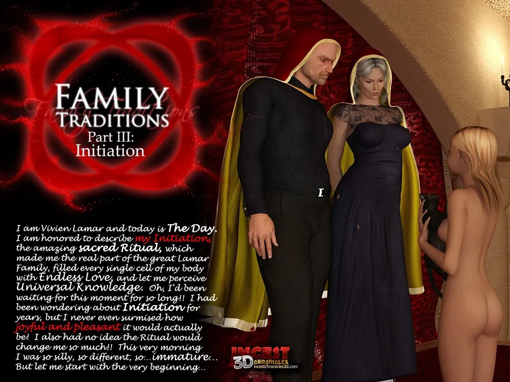 Family Traditions 3 - Initiation porno comics